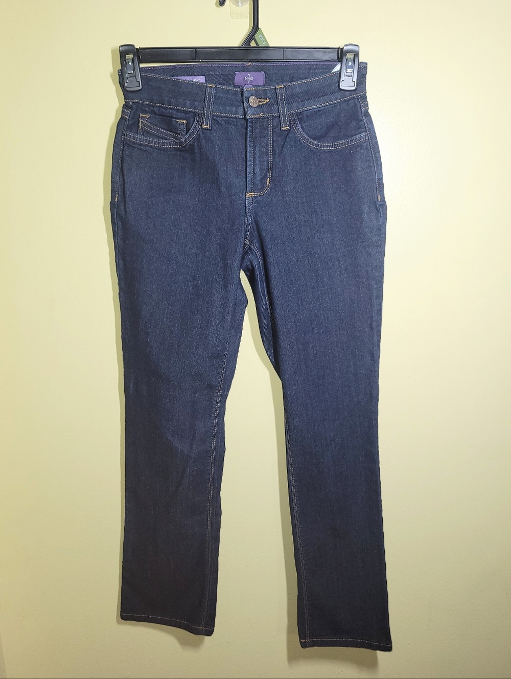 NYDJ Marilyn Straight Dark Wash Jeans 2P